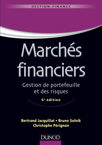Marchés financiers - 6ème édition